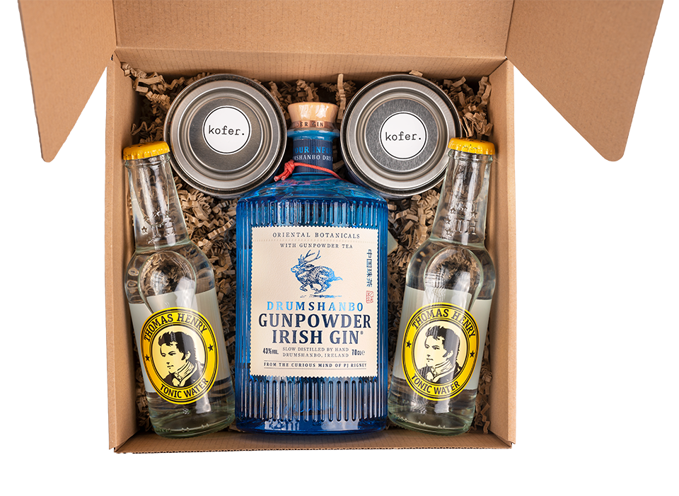 Gunpowder Gin box