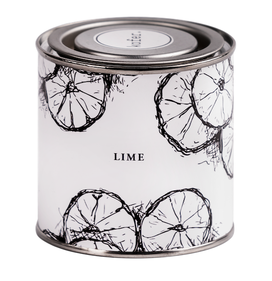 Szárított lime (karika) fémdobozban