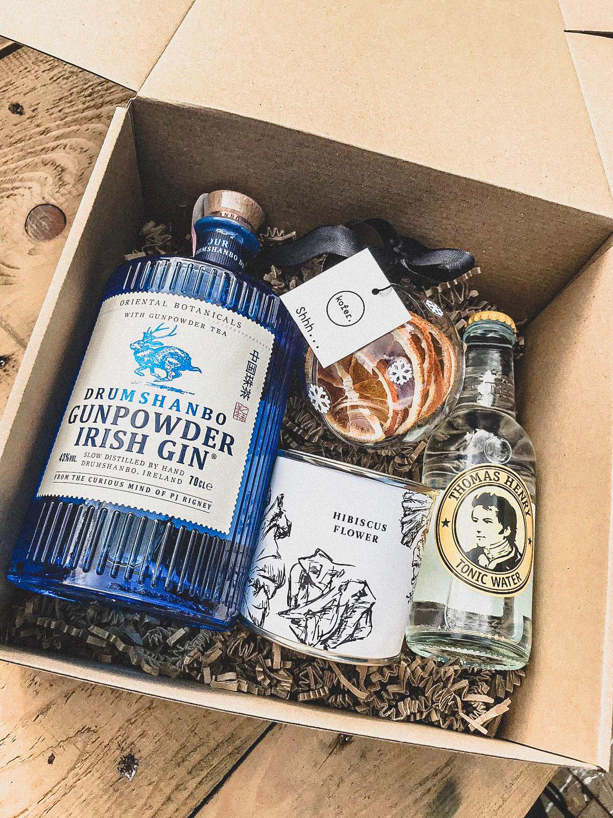 Gunpowder Xmas Gin box